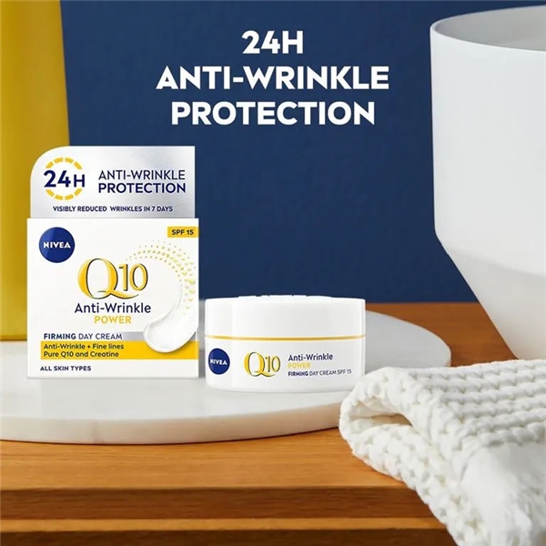 Nivea Q10 Anti Wrinkle Power Firming Day SPF15 (Kuva 3 tuotteesta 5)