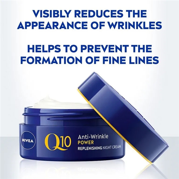 Nivea Q10 Anti Wrinkle Power Night Cream (Kuva 2 tuotteesta 6)