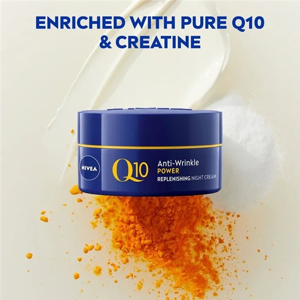Nivea Q10 Anti Wrinkle Power Night Cream (Kuva 4 tuotteesta 6)