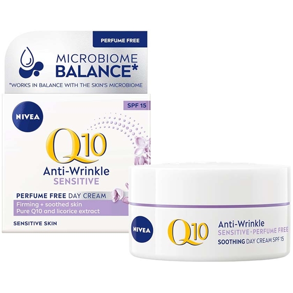 Nivea Q10 Anti Wrinkle Sensitive Day SPF15 (Kuva 1 tuotteesta 6)