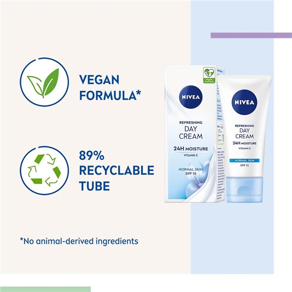 Nivea Refreshing Day Cream SPF15 (Kuva 5 tuotteesta 5)