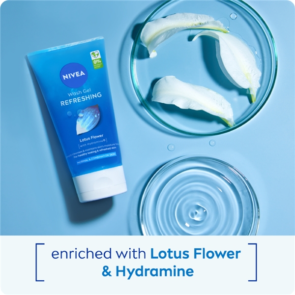 Nivea Refreshing Wash Gel - Normal/Comb Skin (Kuva 4 tuotteesta 5)