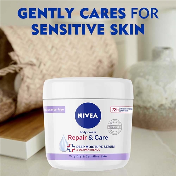 Nivea Repair & Care Body Cream (Kuva 3 tuotteesta 5)