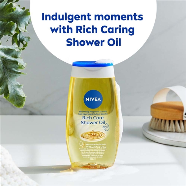 Nivea Rich Care Shower Oil (Kuva 5 tuotteesta 6)