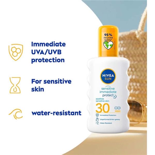 Nivea Sun Sensitive Immediate Protect SPF30 (Kuva 2 tuotteesta 7)