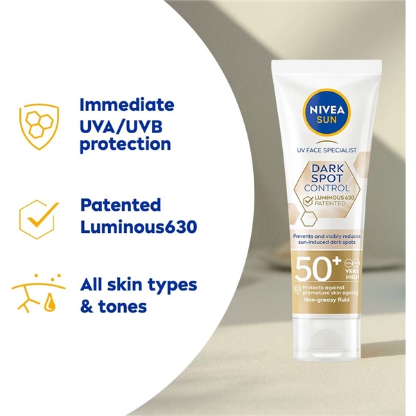 Nivea Sun UV Face Luminous630 SPF50+ (Kuva 3 tuotteesta 6)