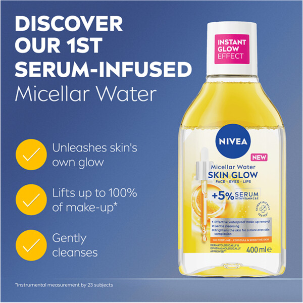 Nivea Micellar Water Skin Glow (Kuva 2 tuotteesta 7)