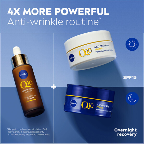 Nivea Q10 Anti-Wrinkle Expert Dual Serum (Kuva 6 tuotteesta 8)