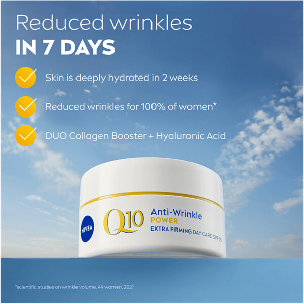 Nivea Q10 Power Extra Firming Day Cream SPF15 (Kuva 2 tuotteesta 7)