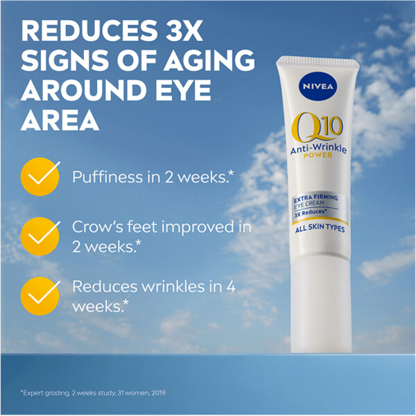 Nivea Q10 Power Firming Eye Cream (Kuva 3 tuotteesta 8)