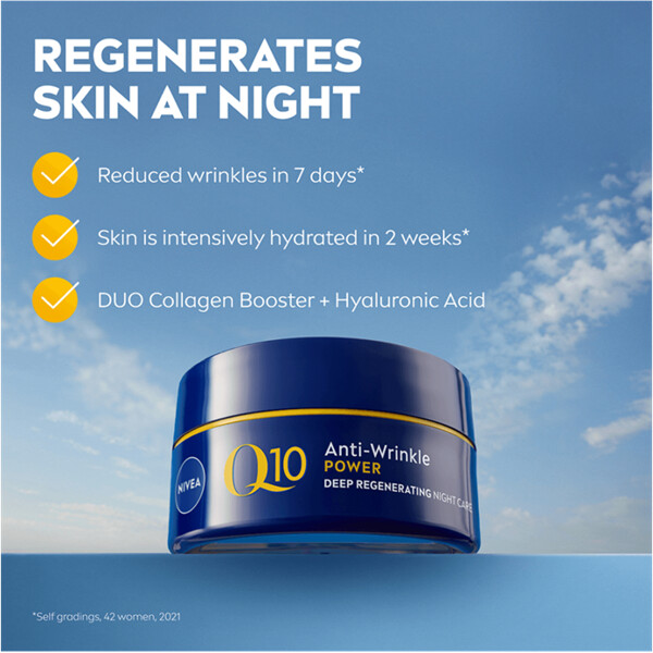Nivea Q10 Power Replenishing Night Cream (Kuva 3 tuotteesta 8)