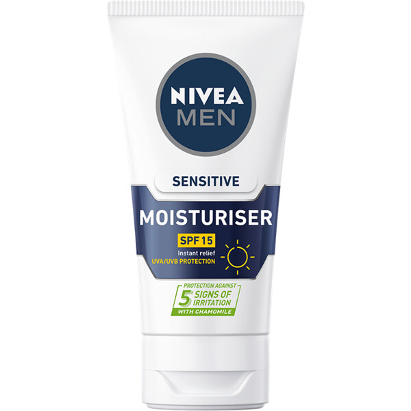 Nivea Men Sensitive Face Moisturiser SPF15 (Kuva 2 tuotteesta 8)