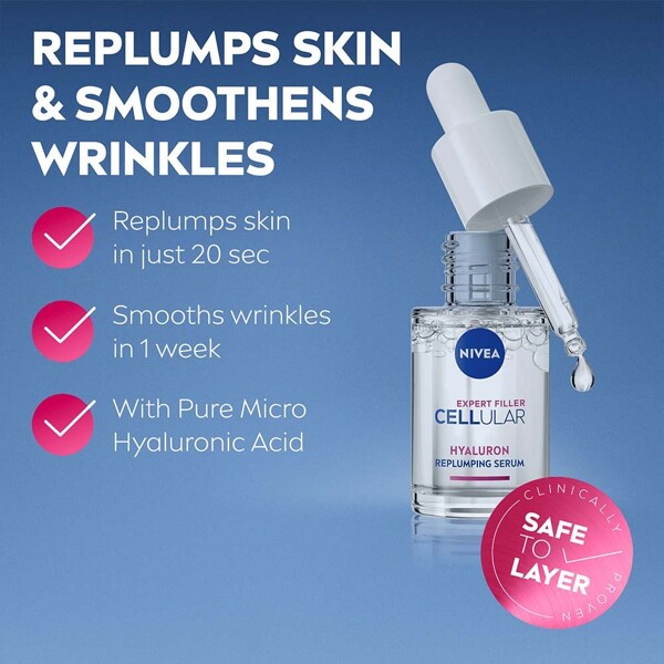 Nivea Cellular Expert Filler Hyaluron Serum (Kuva 2 tuotteesta 2)
