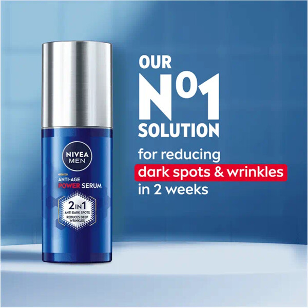 Nivea Men Luminous Anti Age Power 2in1 Serum (Kuva 3 tuotteesta 7)