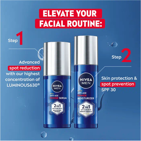 Nivea Men Luminous Anti Age Power Moisturizer (Kuva 6 tuotteesta 7)
