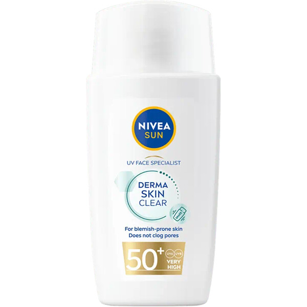 Nivea Sun UV Derma Skin Clear Dry Touch Spf 50+ (Kuva 2 tuotteesta 2)