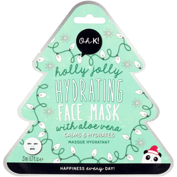 Oh K! Holly Jolly Hydrating Face Mask (Kuva 1 tuotteesta 3)