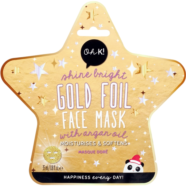 Oh K! Let it Shine Gold Mask (Kuva 1 tuotteesta 3)