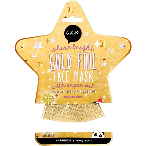 Oh K! Let it Shine Gold Mask (Kuva 3 tuotteesta 3)