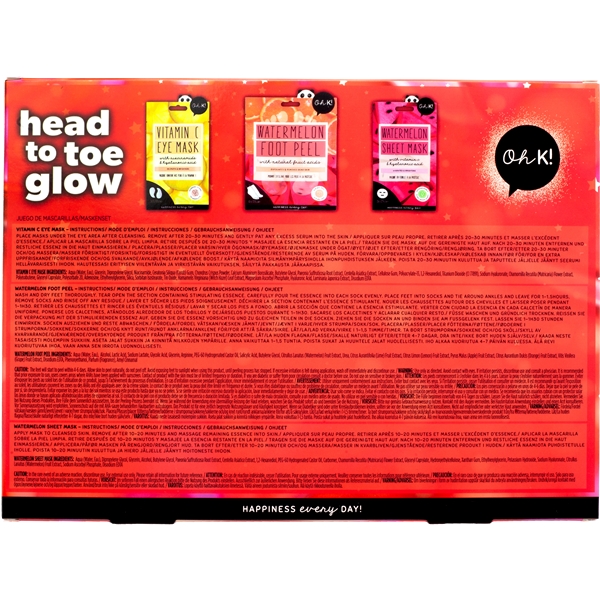 Oh K! Head To Toe Glow Set (Kuva 2 tuotteesta 4)