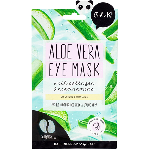Oh K! Aloe Vera Eye Mask with Collagen (Kuva 1 tuotteesta 4)
