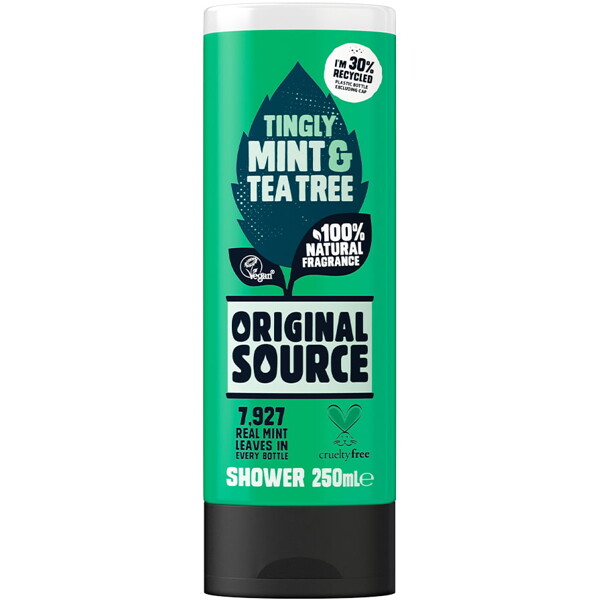 Original Source Tingly Mint & Teatree Shower (Kuva 1 tuotteesta 4)