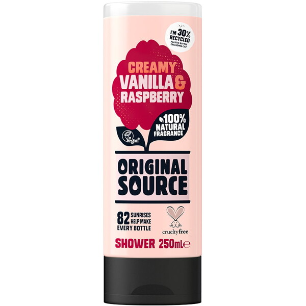 Original Source Vanilla & Raspberry Shower (Kuva 1 tuotteesta 3)