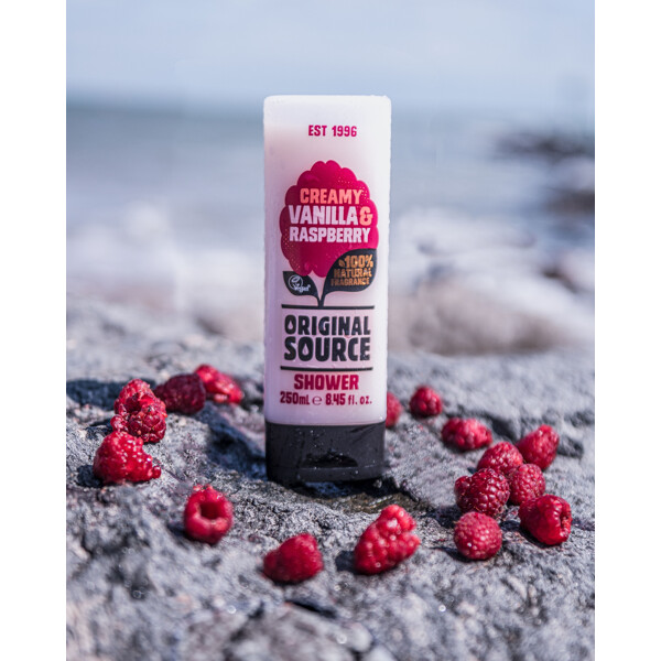 Original Source Vanilla & Raspberry Shower (Kuva 2 tuotteesta 3)