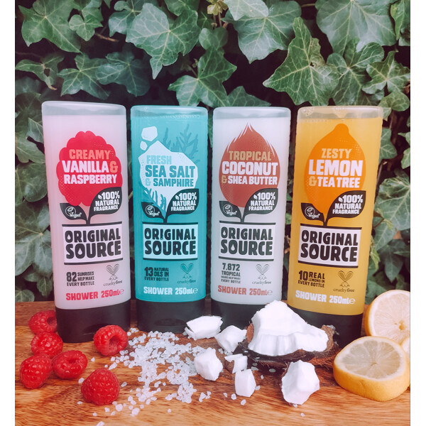 Original Source Vanilla & Raspberry Shower (Kuva 3 tuotteesta 3)