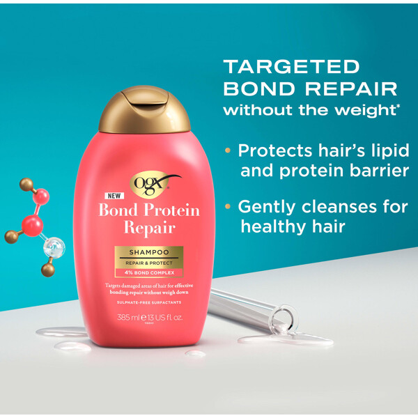 OGX Bond Protein Repair Shampoo (Kuva 4 tuotteesta 5)
