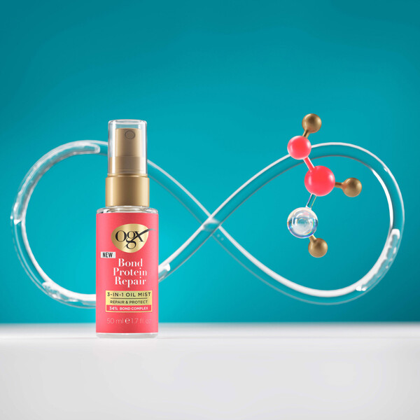 OGX Bond Protein Repair 3-in-1 Oil Mist (Kuva 4 tuotteesta 5)