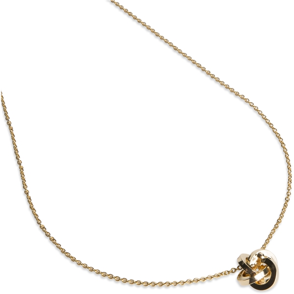PEARLS FOR GIRLS Knot Necklace Gold (Kuva 1 tuotteesta 2)