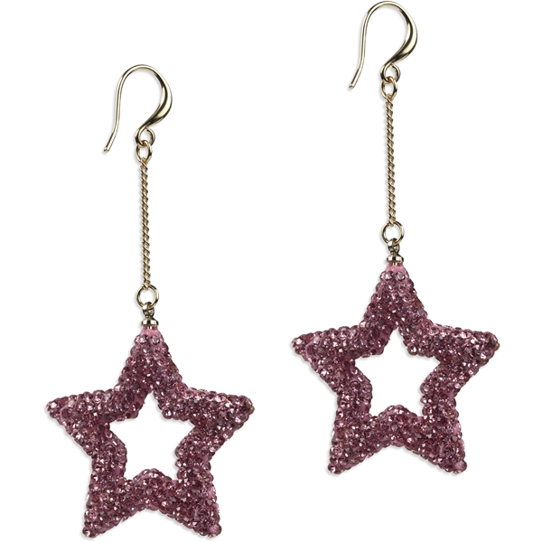 BLUSH Star Rhine Pink Earring