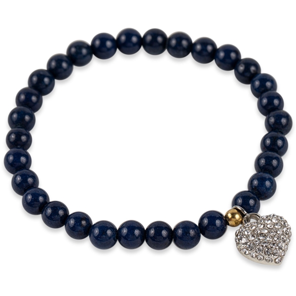 94954-06 PEARLS FOR GIRLS Blue Jade Bracelet (Kuva 1 tuotteesta 2)
