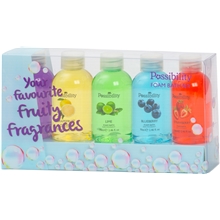 1 set - Possibility Fruity Fragrances Foam Bath Set
