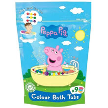 Peppa Pig Colour Bath Tabs