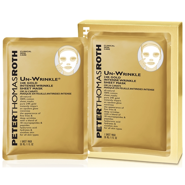 24K Gold Intense Wrinkle Sheet Mask