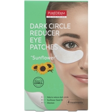 8 kpl/paketti - Purederm Dark Circle Reducer Eye Patches Sunflower