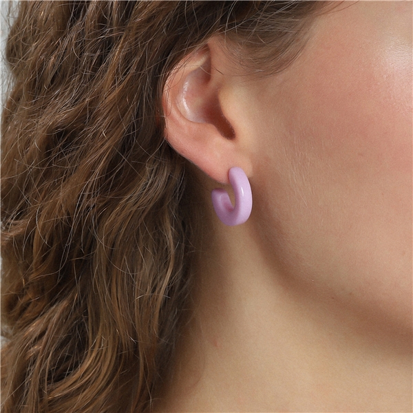 Spring Earrings Purple (Kuva 2 tuotteesta 2)