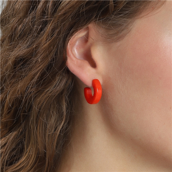 Spring Earrings Orange (Kuva 2 tuotteesta 2)
