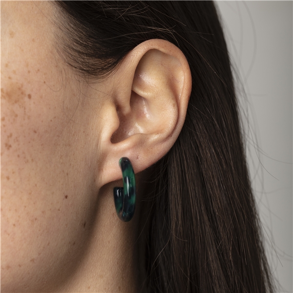 Sue Earrings Green (Kuva 2 tuotteesta 2)