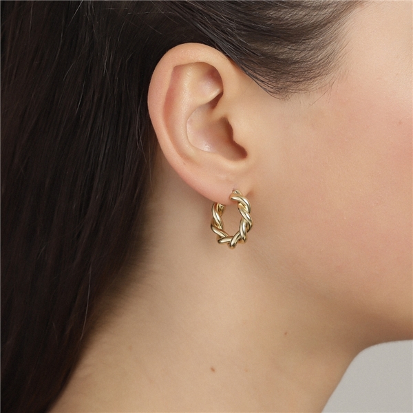 Skuld Gold Plated Earrings (Kuva 2 tuotteesta 2)