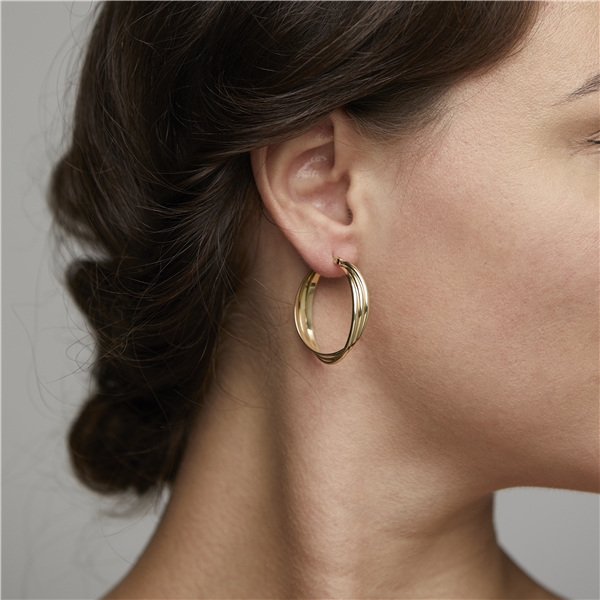 Jenifer Earrings Gold Plated (Kuva 2 tuotteesta 2)