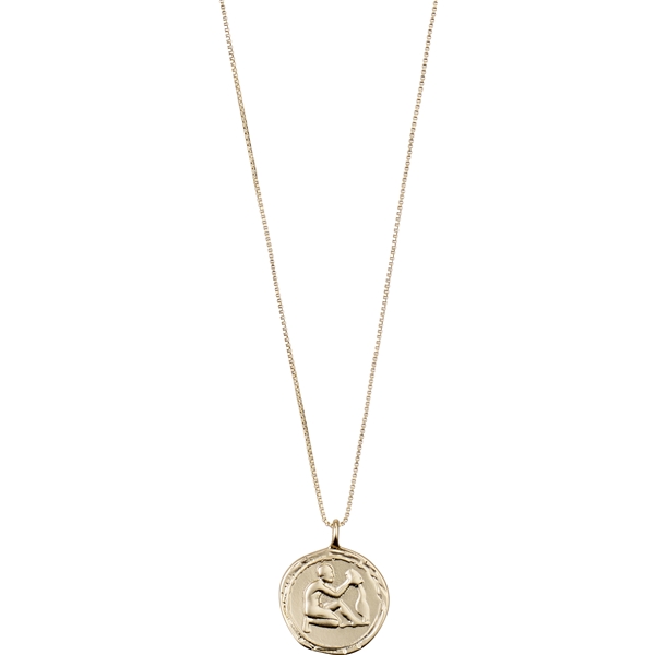 51203-2011 Aquarius Zodiac Sign Necklace (Kuva 2 tuotteesta 4)