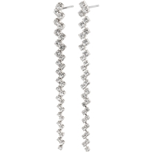 1 set - 14214-6053 Belief Long Crystal Deco Earrings