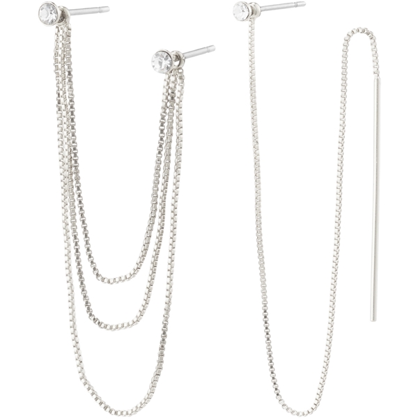 26214-6043 Kalinda Crystal Deco Chain Earstuds (Kuva 1 tuotteesta 3)