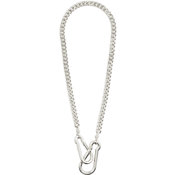 11221-6001 HOPEFUL Carabiner Curb Chain Necklace (Kuva 2 tuotteesta 4)