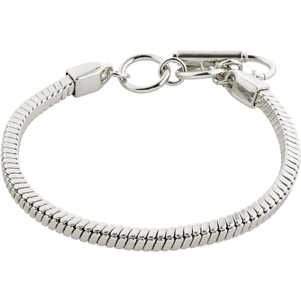 13221-6002 ECSTATIC Square Snake Chain Bracelet, Pilgrim