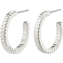 1 set - 13221-6003 ECSTATIC Square Snake Chain Earrings
