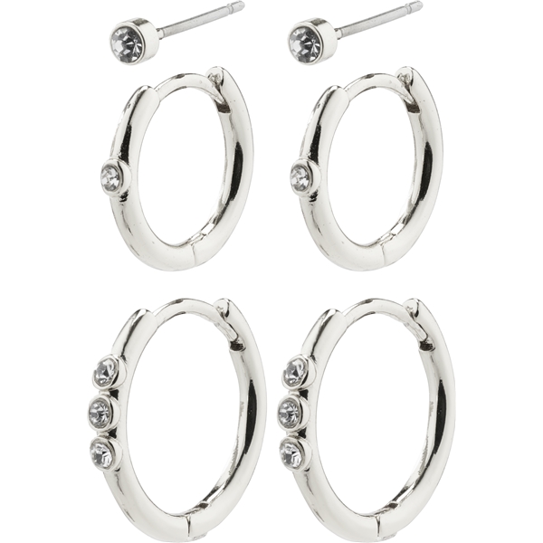 13221-6033 ECSTATIC 3 In 1 Set Crystal Earrings (Kuva 1 tuotteesta 2)